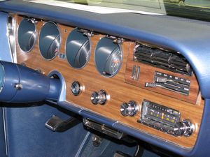 1967 Pontiac GTO Convertible Dashboard