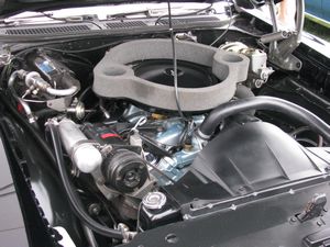 1970 Pontiac GTO Judge Engine