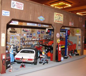 Pontiac GTO Model Diorama