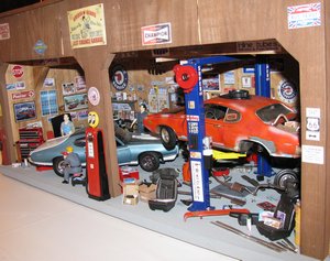 Pontiac GTO Model Diorama