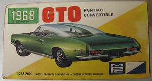 MPC 1968 GTO Pontiac Convertible