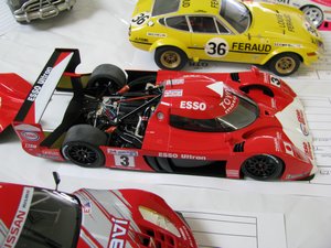 Toyota GT-One Model Car