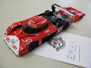 Toyota GT-One Model Car