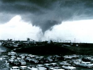 Tornado and Parking Lot