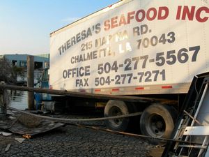 Hurricane Katrina Fish Truck