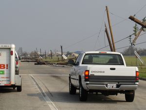Dodge Ram and Hurricane Katrina Damage