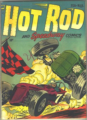 Hot Rod and Speedway Comics: Issue 1 Front Cover