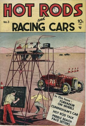 Hot Rods and Racing Cars: Issue 3 Front Cover