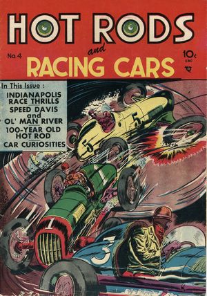Hot Rods and Racing Cars: Issue 4 Front Cover