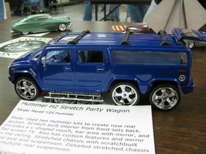 Hummer H2 Stretch Scale Model