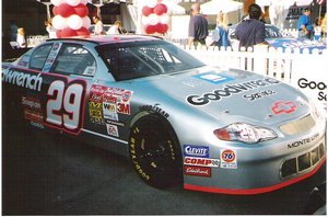 Kevin Harvick Winston Cup Series GM Goodwrench Show Car