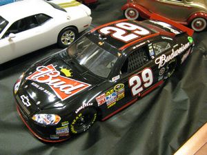 Kevin Harvick Black Budweiser Chevrolet Impala