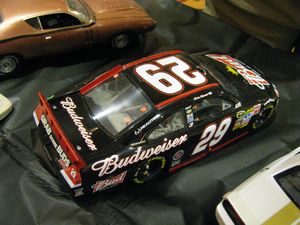 Kevin Harvick Black Budweiser Chevrolet Impala