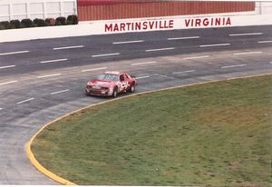 1986 Jimmy Hensley Car at the 1986 Goody's 500