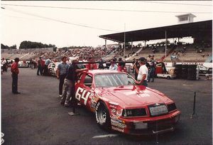 1986 Jimmy Hensley Car at the 1986 Goody's 500