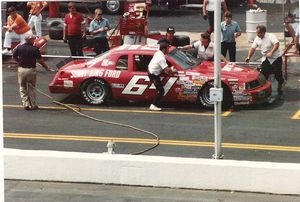 1986 Jimmy Hensley Car at the 1986 Goody's 500