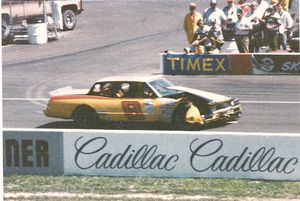 1985 Bobby Hillin, Jr. Car at the 1985 Champion Spark Plug 400