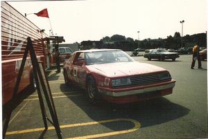 1986 Bobby Hillin, Jr. Show Car at the 1986 Goody's 500