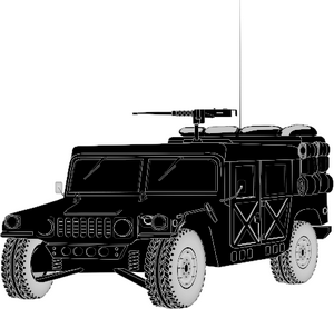 HMMWV Humvee Clipart