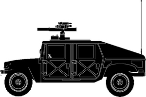 HMMWV Humvee Clipart