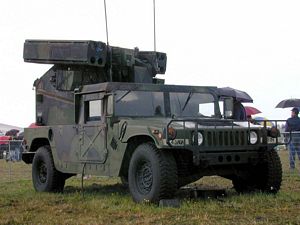 HMMWV Humvee Anti-Aircraft