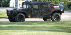 Lakemoor Police HMMWV Humvee