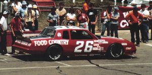 Ronnie Hopkins at the 1983 Van Scoy 500