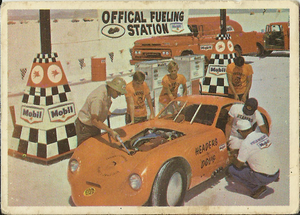 Bonneville Streamliner Hot Rod Spec Sheet Card