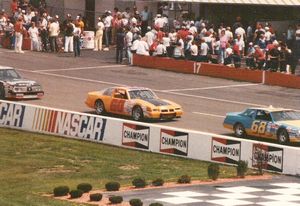 1986 Cliff Hucul Car at the 1986 Champion Spark Plug 400