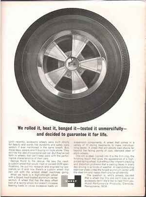 Hurst Performance Products Advertisement