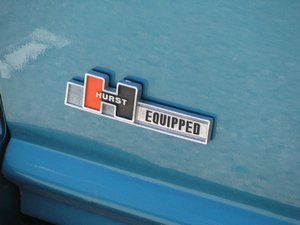 Hurst Equipped Badge