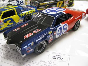 James Hylton Pop Kola 1971 Mercury Cyclone 48 Model Car
