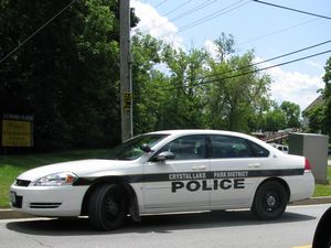 Chevrolet Impala Crystal Lake Park District Police Department Car