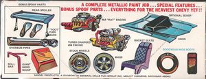 MPC '72 Chevy 454 Impala Model Kit Box