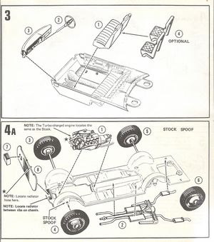 MPC '72 Chevy 454 Impala Model Kit Instructions