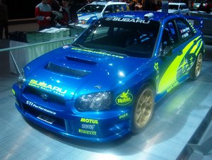 Subaru Impreza Rally Car