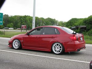Modified Subaru Impreza