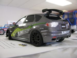Jun Edition Subaru Impreza WRX STi Model Car