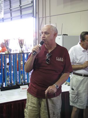 John Walczak at the 2010 Indian Uprising Model Car Show