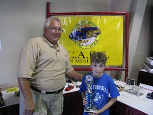 Craig Sincora at the 2010 Indian Uprising Model Car Show