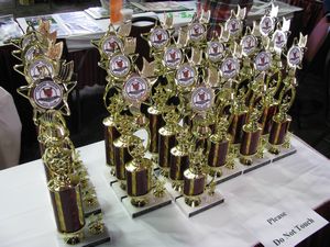 2011 Indian Uprising Model Car Show Trophies