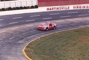 1986 Robert Ingram Car at the 1986 Nationwise 150