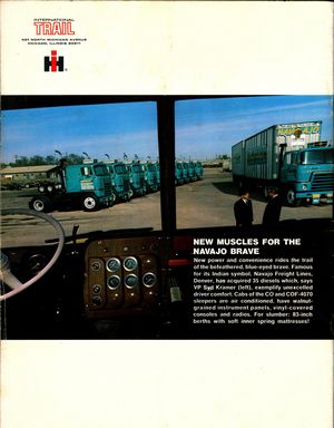 1969 International Trail Navajo Freight Lines