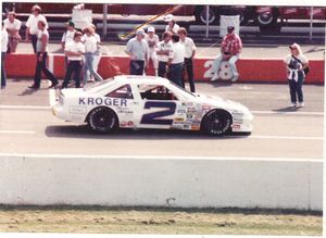 1988 Ernie Irvan Car at the 1988 Champion Spark Plug 400