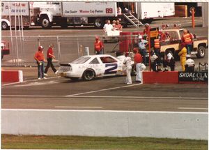 1988 Ernie Irvan Car at the 1988 Champion Spark Plug 400