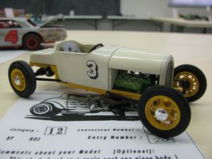 Ford Engined Pre-War Race Car Model