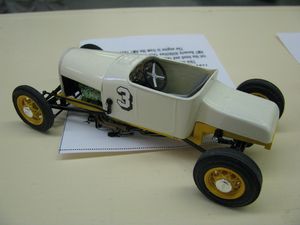 Ford Engined Pre-War Race Car Model