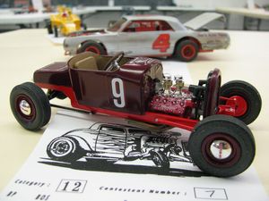 Ford Engined Pre-War Race Car Model