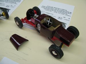 Ford Engined Pre-War Race Car Model