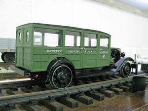 Standard Gauge Rail Bus Model